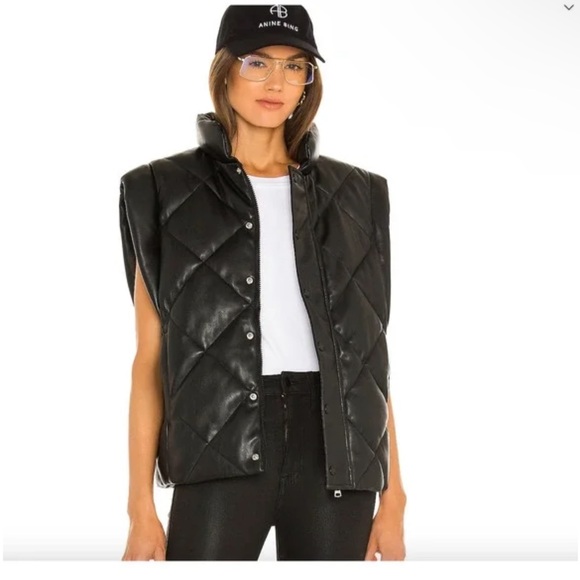 Pistola Callista Long Sleeve Puffer Jacket & Vest in Noir - Picture 2 of 6